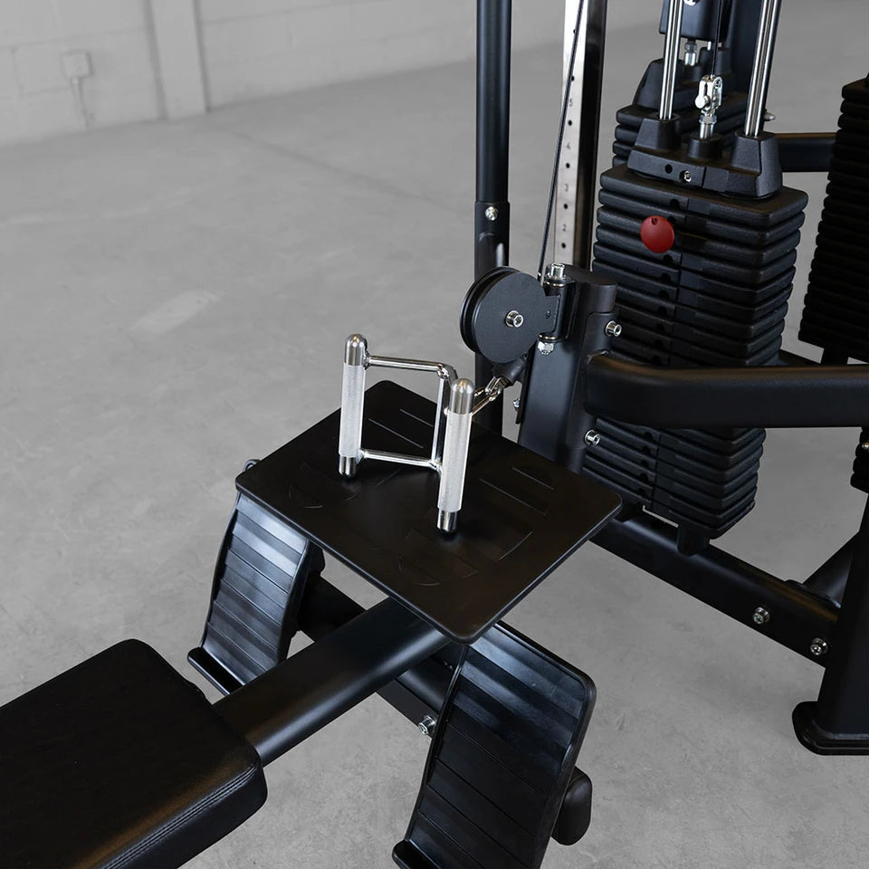 Body Solid - PCL Jungle Gym, 4 Station, 210lb Stacks x 4 Body Solid Home Gym, labor intensive installation body-solid_sjg-jungle-gym_detail-rowhandle