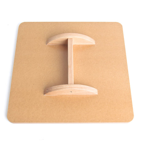 Element Fitness 20" Wooden Rocker Board Element Fitness Balance and stability; bosu, swiss, plyo-box element-fitness_20-wooden-rocker-board_view-2