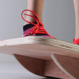 Element Fitness 20" Wooden Rocker Board Element Fitness Balance and stability; bosu, swiss, plyo-box element-fitness_20-wooden-rocker-board_view-3