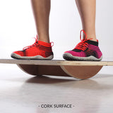 Element Fitness 20" Wooden Rocker Board Element Fitness Balance and stability; bosu, swiss, plyo-box element-fitness_20-wooden-rocker-board_view-5
