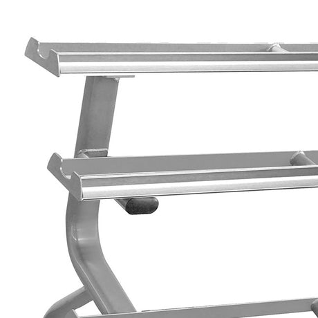Element Titanium Series Dumbbell Rack - Final Stock Element Fitness Dumbell racks, power block stand, plate and bar storage, kettlebell racks, ball racks element-fitness_titanium-series-dumbbell-rack-discontinued_view-2