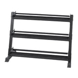 Gronk Fitness 3-Tier Dumbbell Storage Rack Gronk Fitness Products Dumbell racks, power block stand, plate and bar storage, kettlebell racks, ball racks gronkfitness_3-tier-dumbbell-storage-rack_main