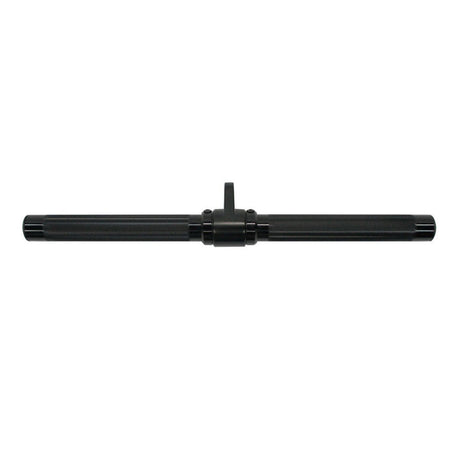 Gronk Fitness aluminum revolving straight bar, black