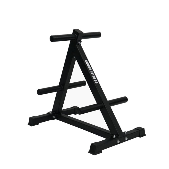 Gronk Fitness Compact A Frame Weight Tree Gronk Fitness Products Dumbell racks, power block stand, plate and bar storage, kettlebell racks, ball racks gronkfitness_compact-a-frame-weight-tree-2_main