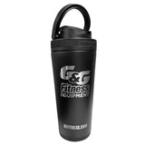 Ice Shaker w/ G&G Logo and Black Bands, 26oz G&G Fitness Equipment Miscellaneous, ice shaker, wipes, lube-n-walk, chalk gronkfitness_g-g-26oz-black-ice-shaker-black-bands-w-g-g-logo_view-7_b8095127-4d3e-4b71-97e3-07480a3a528e