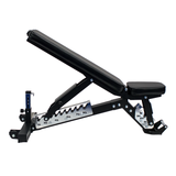 Gronk Fitness Gridiron Series - Heavy Duty Commercial FID Bench | Matte Black Gronk Fitness Products Bench; flat/incline/decline benches gronkfitness_gridiron-series-heavy-duty-commercial-fid-bench-matte-black_view-2