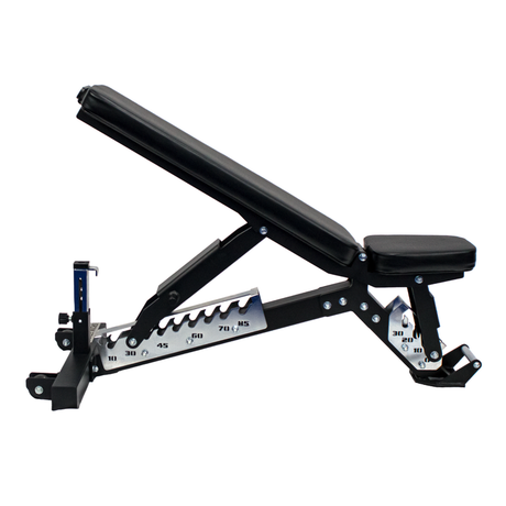 Gronk Fitness Gridiron Series - Heavy Duty Commercial FID Bench | Matte Black Gronk Fitness Products Bench; flat/incline/decline benches gronkfitness_gridiron-series-heavy-duty-commercial-fid-bench-matte-black_view-2