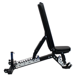 Gronk Fitness Gridiron Series - Heavy Duty Commercial FID Bench | Matte Black Gronk Fitness Products Bench; flat/incline/decline benches gronkfitness_gridiron-series-heavy-duty-commercial-fid-bench-matte-black_view-3