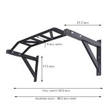Gronk Wall Mount Multi-Grip Pull up Bar Gronk Fitness Products Miscellaneous strength accessories, push up bars, chin up bars, trx, gym rings gronkfitness_multi-grip-pull-up-bar-wall-mounted_view-2