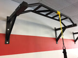 Gronk Wall Mount Multi-Grip Pull up Bar Gronk Fitness Products Miscellaneous strength accessories, push up bars, chin up bars, trx, gym rings gronkfitness_multi-grip-pull-up-bar-wall-mounted_view-7