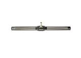 Gronk Fitness aluminum revolving straight bar, silver