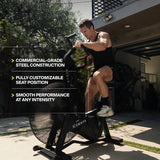 Centr x HYROX Perform Series Air Bike Hyrox Bike; Upright hyrox-perform-series-air-bike-8819578_ear9wc