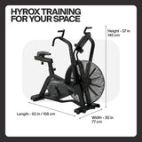Centr x HYROX Perform Series Air Bike Hyrox Bike; Upright hyrox-perform-series-air-bike-9163769_eom7ta