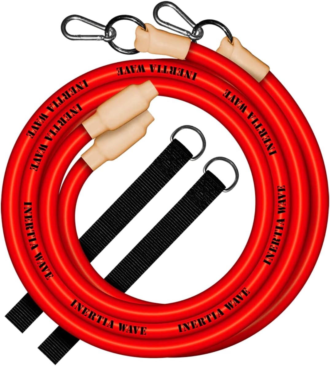 INERTIA WAVE FLO ROPE RED Inertia Wave Agility and Speed; jump ropes, climbing and battle ropes, ladders, sled, interval timer inertia-wave_flo-rope-red_main