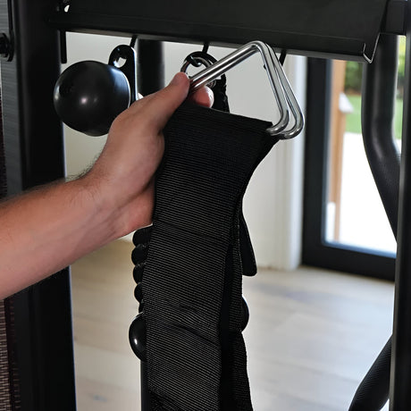 Inspire Chin Dip Belt Inspire Wearables; gloves, elbow sleeves, knee sleeves, dip belts, vests, ankle/wrist weights inspire-fitness_inspire-chin-dip-belt_view-2