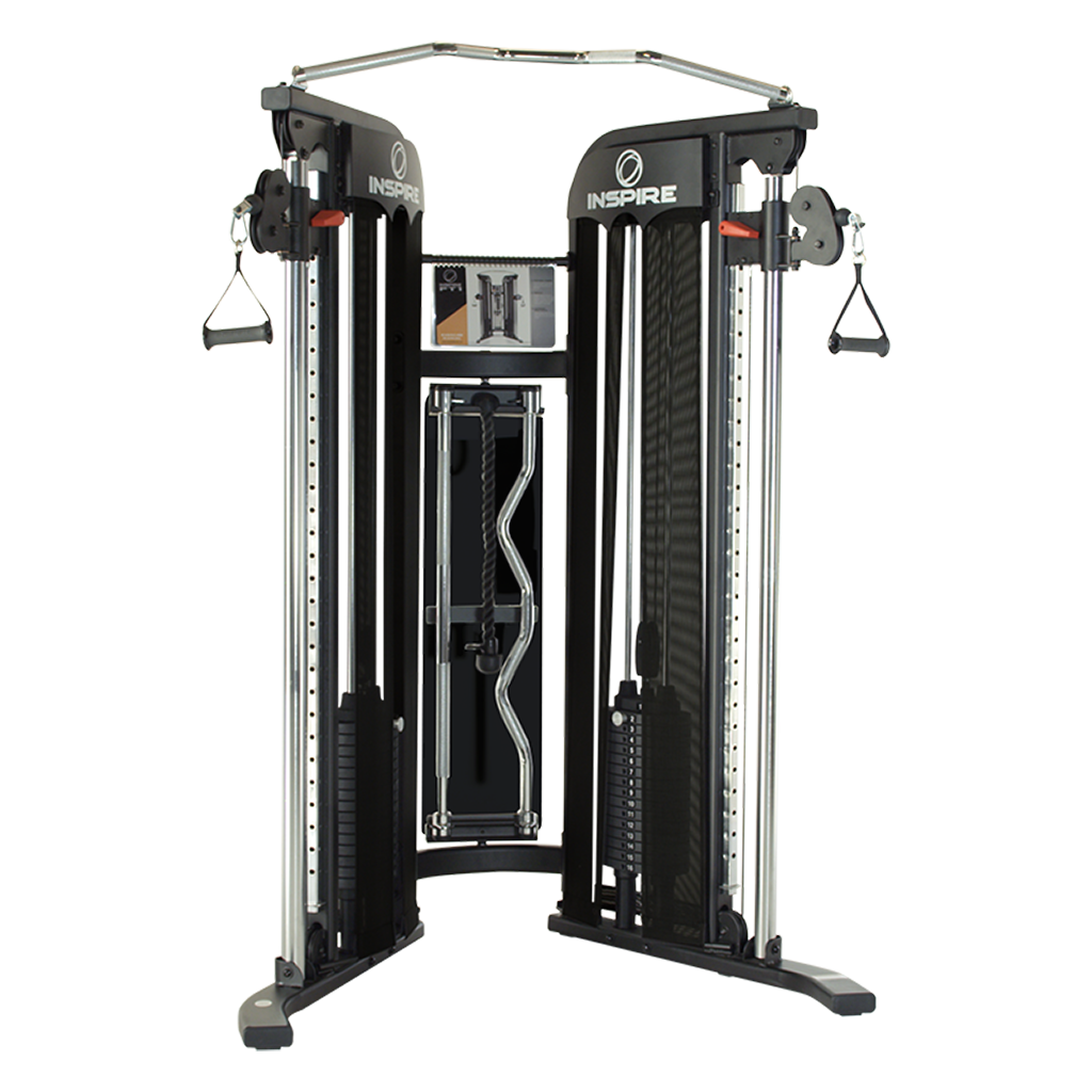 Inspire FT1 Functional Trainer - Final Stock Inspire Home Gym, Small; Single stack or a-frame double stack (functional trainer). 5 functions or less inspire_ft1-functional-trainer-1_main