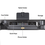 Inspire T4 Folding Treadmill with Tablet Holder Inspire Treadmills under 350lbs inspire_t4-folding-treadmill-110v-with-tablet-holder_view-5