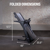 Inspire T4 Folding Treadmill with Tablet Holder Inspire Treadmills under 350lbs inspire_t4-folding-treadmill-110v-with-tablet-holder_view-6