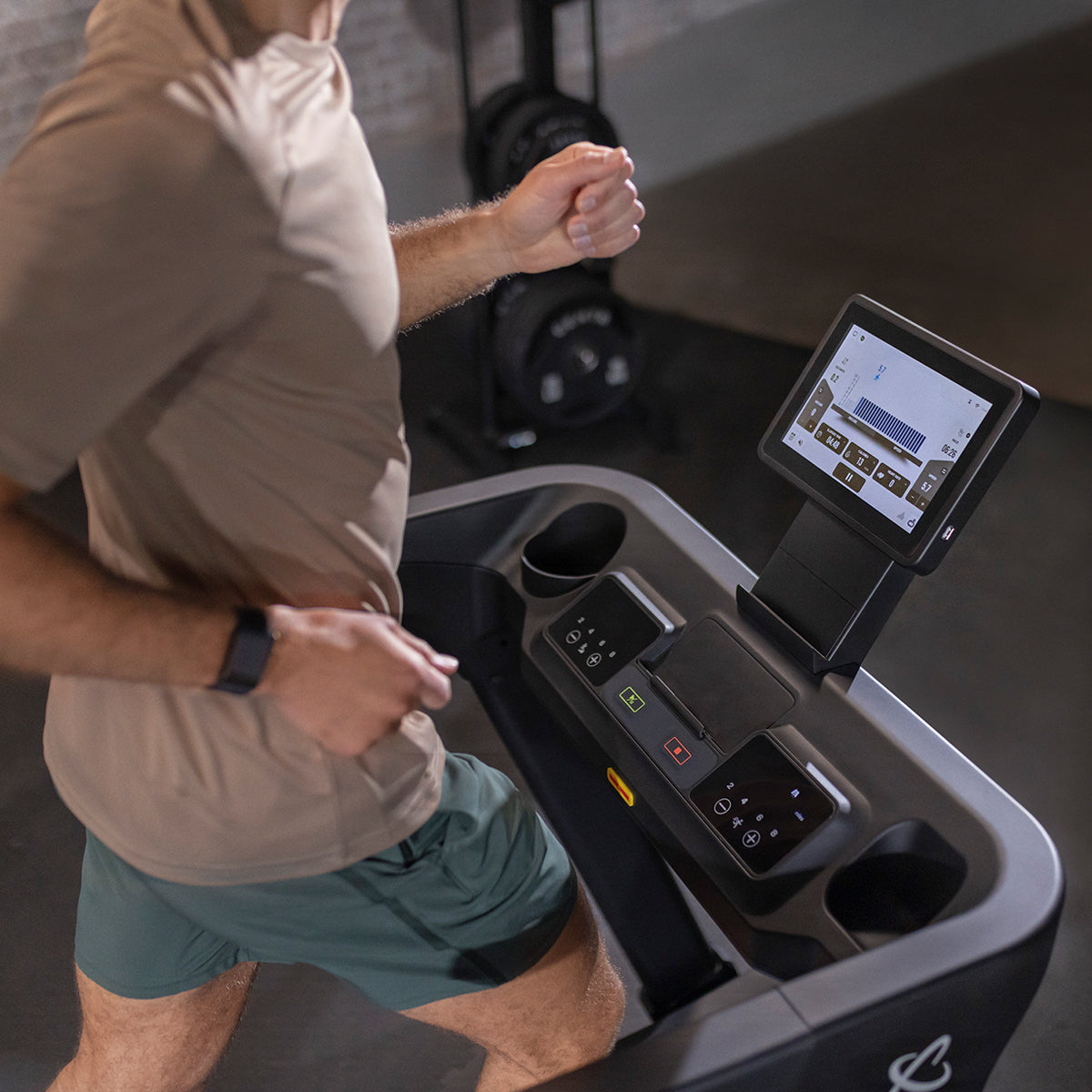 Inspire T4S Treadmill with 10 Inch Touchscreen Inspire Treadmills under 350lbs inspire_t4s-treadmill-110v-with-10inch-touchscreen_view-7