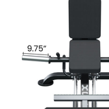 IRONAX XCL Compact Leg Sled Ironax Modular; preacher curl, vkr, ab, roman chair ironax_xcl-compact-leg-sled_view-3