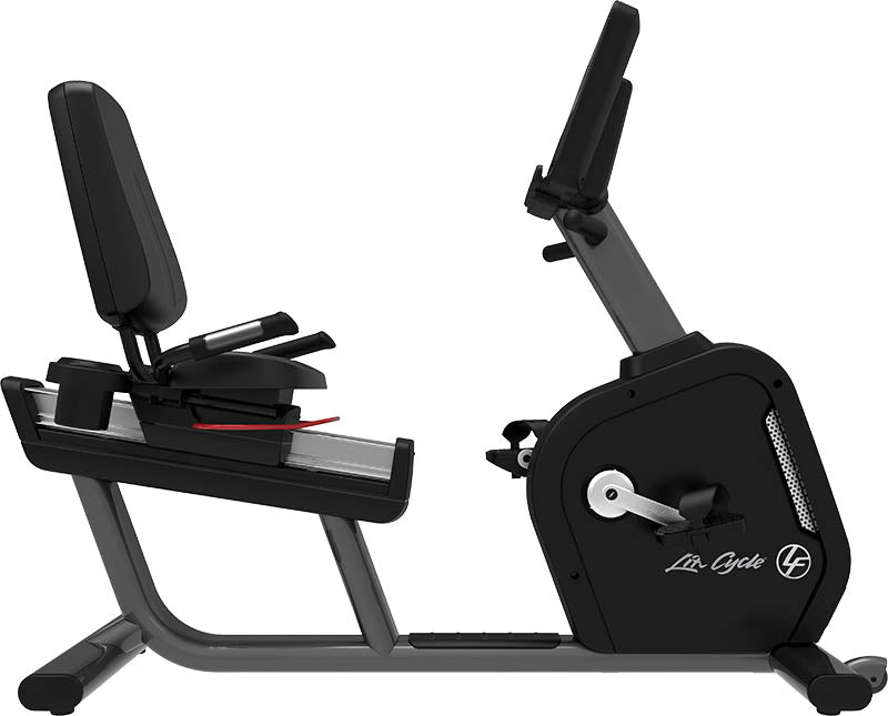 Life Fitness Club Series+ Recumbent Bike W/ X Console - Final Stock Life Fitness Bike; Recumbent life-fitness_club-series-recumbent-bike-w-x-console-1_view-2