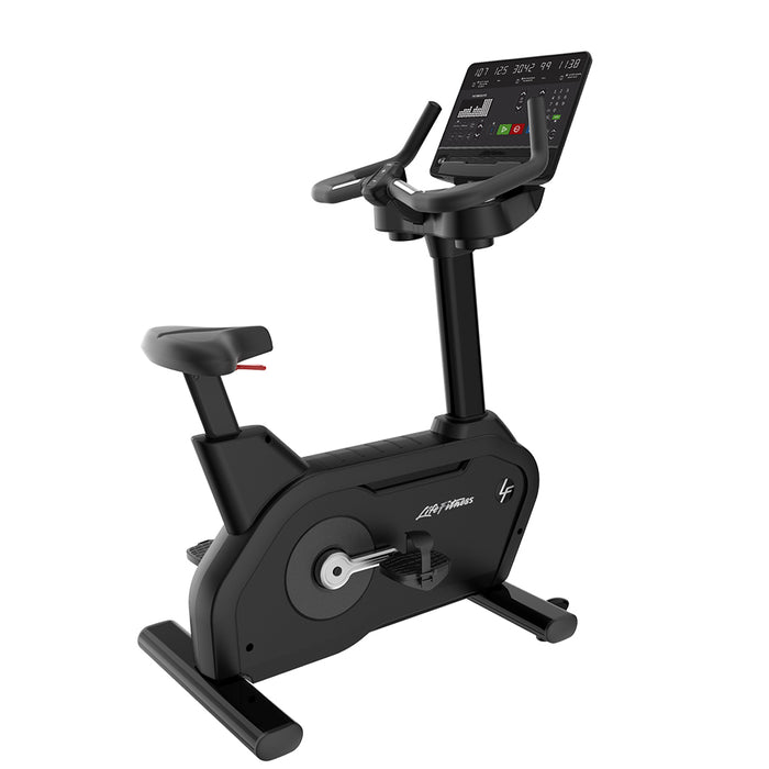 Life Fitness Club Series+ Upright Lifecycle® Bike w/ SL Console - Final Stock Life Fitness Bike; Upright life-fitness_club-series-upright-lifecycle_C2_AE-bike-w-sl-console-final-stock_main