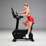 Life Fitness Club Series+ Upright Lifecycle® Bike w/ SL Console - Final Stock Life Fitness Bike; Upright life-fitness_club-series-upright-lifecycle_C2_AE-bike-w-sl-console-final-stock_view-2