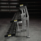 Hammer - 3 Tier Dumbbell Rack for 15 Pairs Life Fitness Dumbell racks, power block stand, plate and bar storage, kettlebell racks, ball racks life-fitness_hammer-3-tier-dumbbell-rack-for-15-pairs_view-2