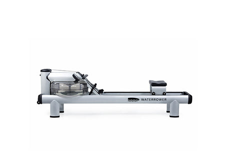 WaterRower Metallic M1 HiRise Rowing Machine WaterRower Variant(s) - Colors m1-hirise-silver-detail