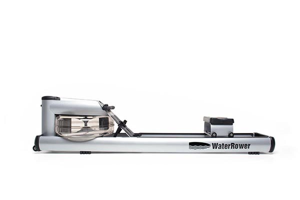 WaterRower Metallic M1 LoRise Rowing Machine WaterRower Variant(s) - Colors m1-lorise-silver-detail