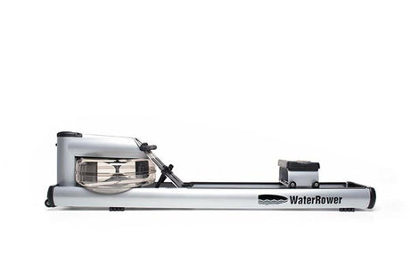 WaterRower Metallic M1 LoRise Rowing Machine WaterRower Variant(s) - Colors m1-lorise-silver-detail