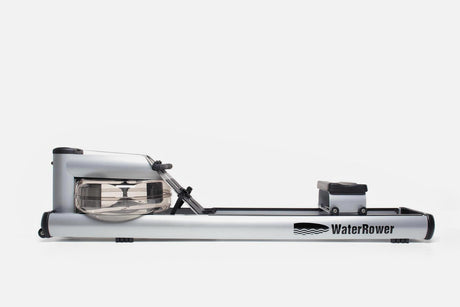 WaterRower Metallic M1 LoRise Rowing Machine WaterRower Variant(s) - Colors m1-lorise-silver-hero