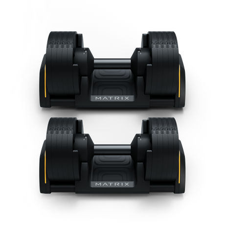 Matrix 50 lb Adjustable Dumbbells Matrix Dumbbells matrix_50-lb-adjustable-dumbbells_main