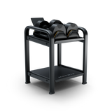 Matrix Adjustable Dumbbell Rack Matrix Dumbell racks, power block stand, plate and bar storage, kettlebell racks, ball racks matrix_adjustable-dumbbell-rack_view-2