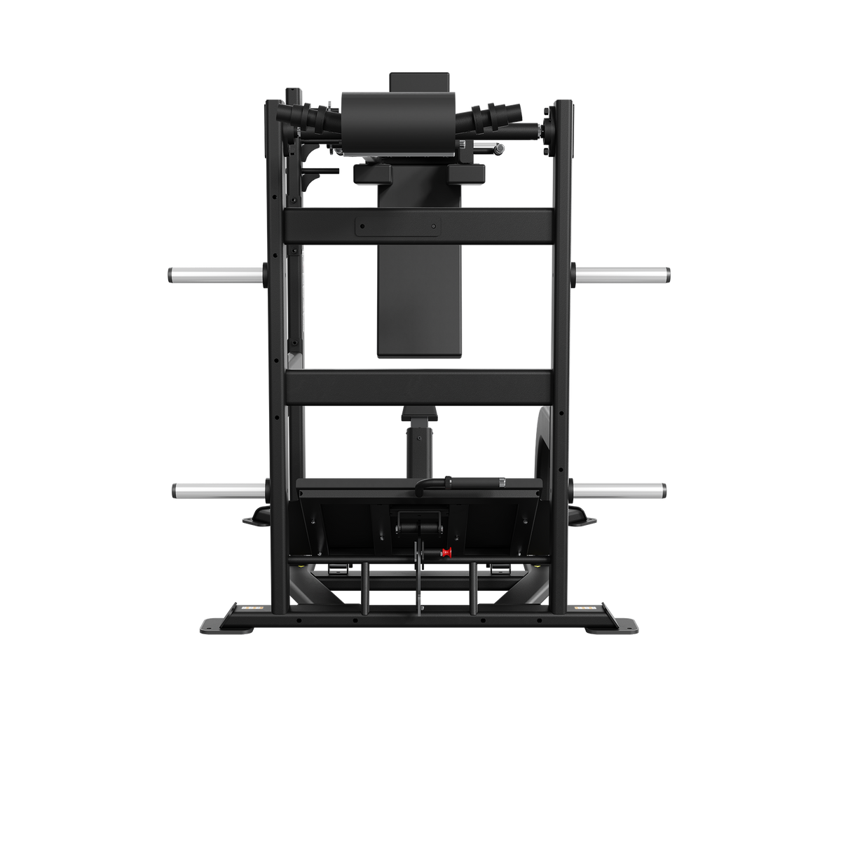 Nautilus Leverage Pendulum Squat — rear view