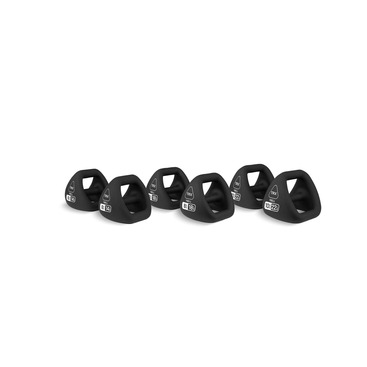 TRX YBell Neo 6 Piece Bundle | 108 LBS TRX Dumbell racks, power block stand, plate and bar storage, kettlebell racks, ball racks neo_3_piece_bundle_3v2_1600x_7b9b0430-83f7-4afe-bc29-199e196c1499