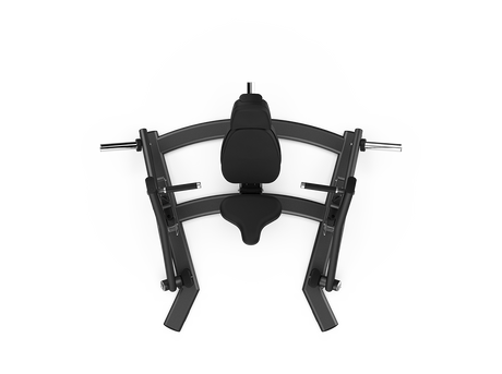 Shua G6902 Iso Decline Chest plate loaded machine, studio render 2 of 4