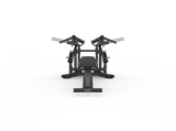 Shua G6918 Iso Flat Bench Press plate loaded machine, studio render 3 of 4