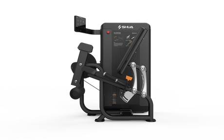 Shua G9806 Smart Leg Extension selectorized machine, studio render 2 of 4