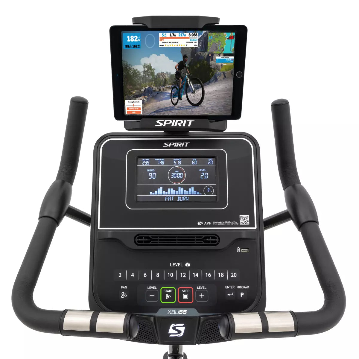 Spirit XBU55 Upright Bike V2024 Spirit Bike; Upright spirit_xbu55-upright-bike-2_view-6