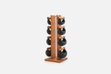 Nohrd - SwingBells Tower Cherry NOHrD Dumbell racks, power block stand, plate and bar storage, kettlebell racks, ball racks swing-cherry