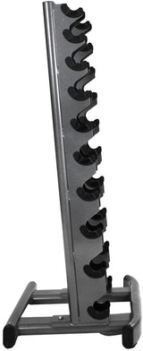 TKO 10 Pair Vertical Dumbbells Rack - Final Stock TKO Dumbell racks, power block stand, plate and bar storage, kettlebell racks, ball racks tko_10-pair-vertical-dumbbells-rack_view-3