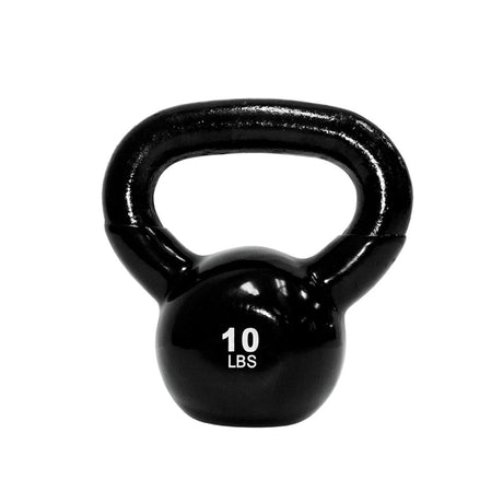 TKO 10lb. Vinyl Dipped Kettlebell - Black TKO Kettlebells tko_10lb-vinyl-dipped-kettlebell-black_main