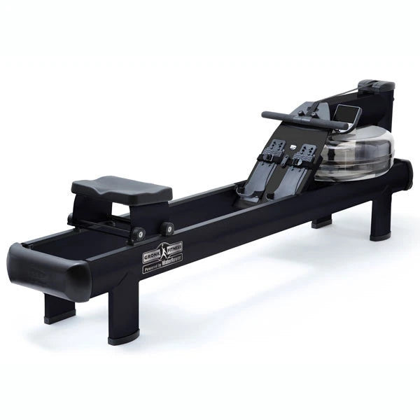 WaterRower Gronk M1 HiRise Rowing Machine Black - Final Stock WaterRower Rowers, Cross-Row waterrower_gronk-m1-with-hirise-1_main
