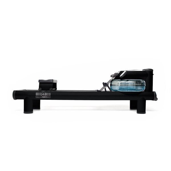 WaterRower Gronk M1 HiRise Rowing Machine Black - Final Stock WaterRower Rowers, Cross-Row waterrower_gronk-m1-with-hirise-1_view-2