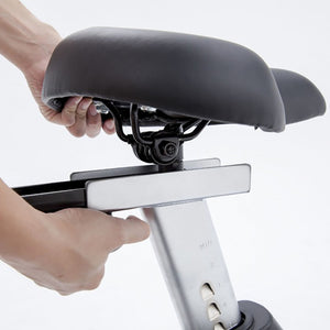 Spirit XBU55 Upright Bike adjustable seat