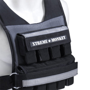 XM Fitness 35lb Commercial Weighted Vest, Adjustable