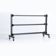 XM 3 Tier Commercial Med Ball Rack w/ wheels XM Fitness Dumbell racks, power block stand, plate and bar storage, kettlebell racks, ball racks xm-fitness_3-tier-commercial-med-ball-rack-w-wheels_main