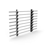 XM Fitness 8 Bar Gun Rack XM Fitness Dumbell racks, power block stand, plate and bar storage, kettlebell racks, ball racks xm-fitness_8-bar-gun-rack_view-3