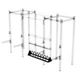XM Fitness Bumper Plate Storage Unit XM Fitness J-hooks, dip attachments, etc xm-fitness_bumper-plate-storage-unit_view-4